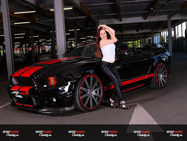 Ford Mustang Shelby GT500 Cabrio Fotoshooting