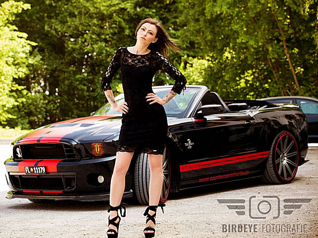 Ford Mustang Shelby GT500 Cabrio Fotoshooting